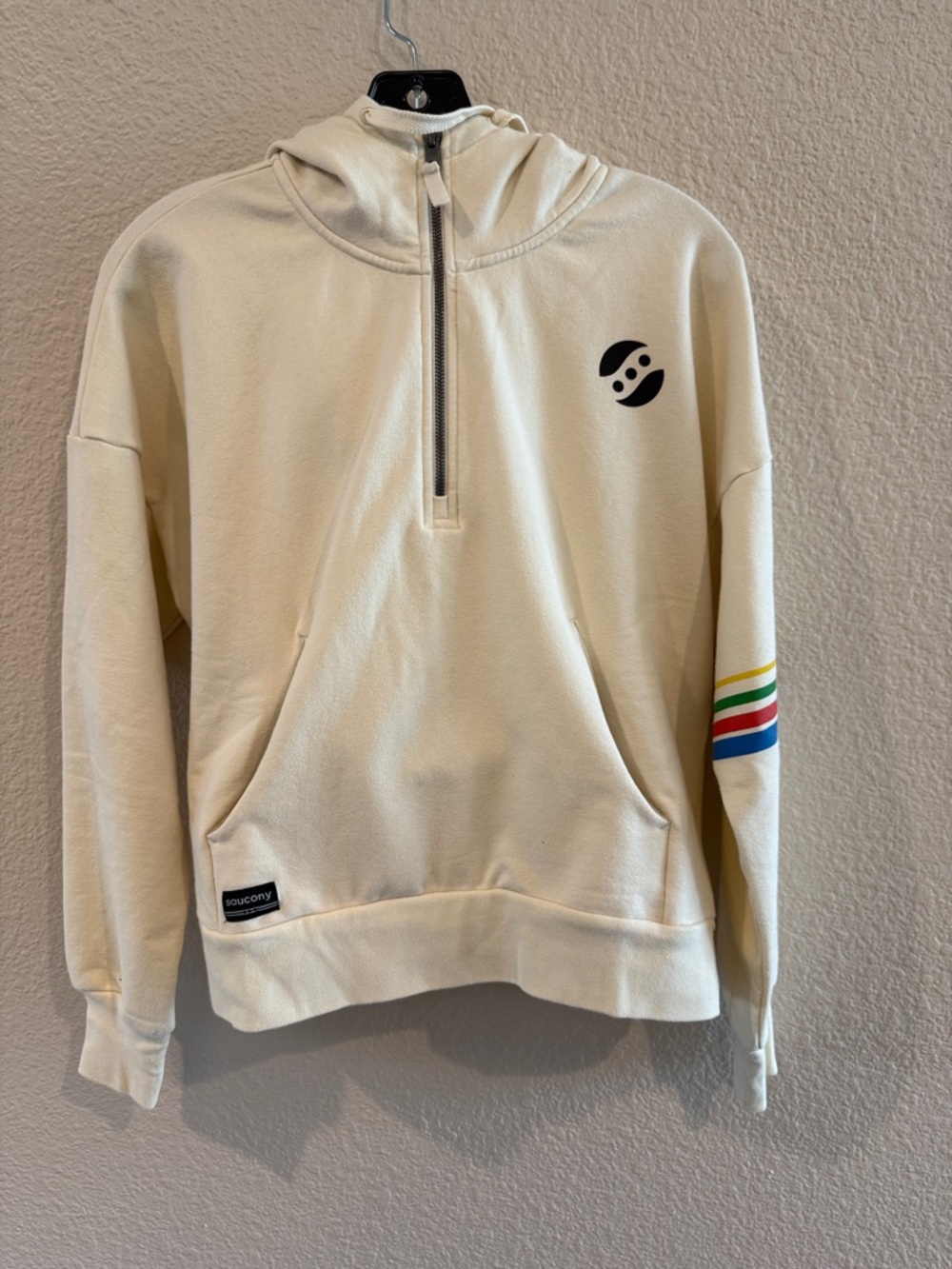 Saucony Cream Half-Zip Hoodie